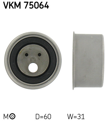 Tensioner Pulley, timing belt - VKM 75064 SKF